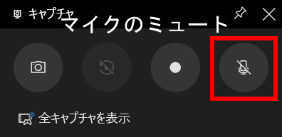動画キャプチャのオプション