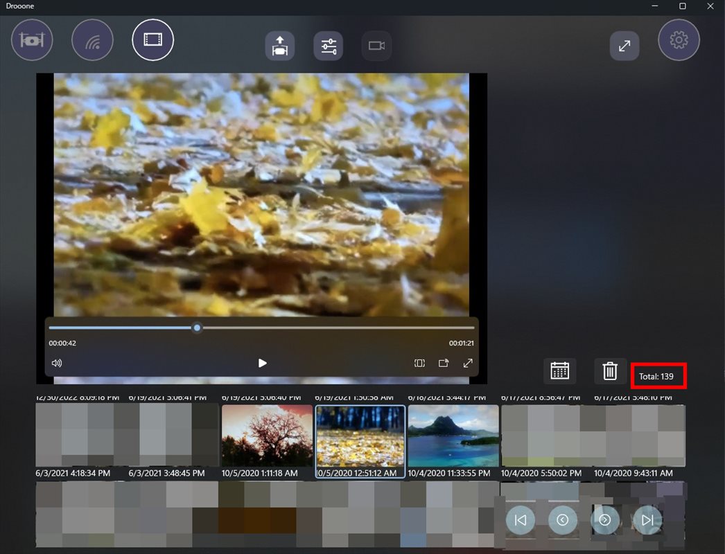 Drooone video view
