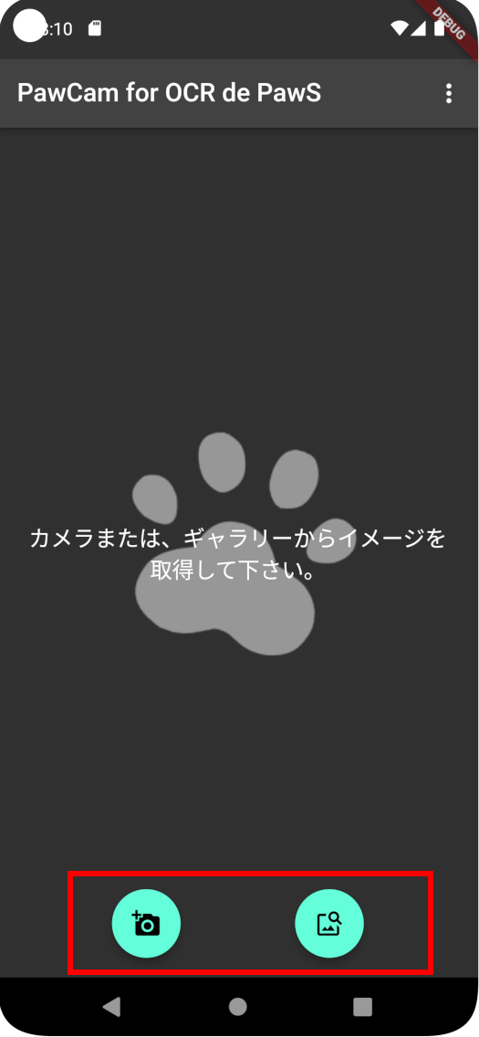 PawCam設定