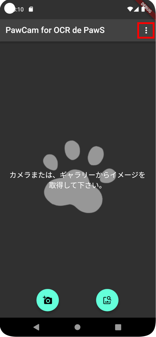 PawCam設定